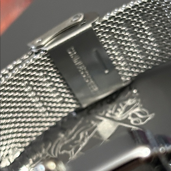 Vince Camuto Silver Mesh Strap Watch - Picture 4 of 4